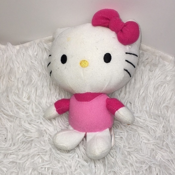 Kids fiesta Hello KITTY pink Plush stuffed collectible Toy Animal Doll - Picture 1 of 6